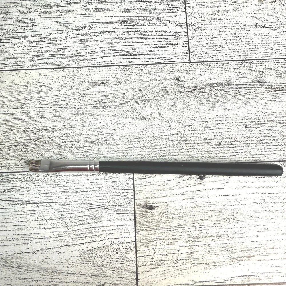 Bare Escentuals Eyeliner Brush Womens Black Angled Tip Makeup Tool Travel Size‎